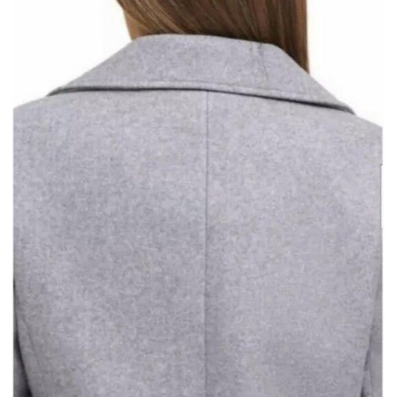 NWT MARC NEW YORK/ANDREW MARC 3 BUTTON PEACOAT LT GRAY XXL - Picture 3 of 4
